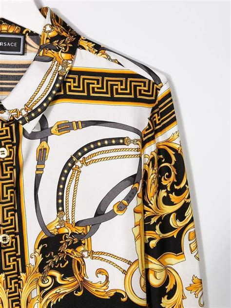 meander print versace|Versace chain print name.